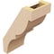 Ekena Millwork 5-inch W x 8-inch D x 12-inch H Valencia Rough Cedar Woodgrain TimberThane Knee Brace, Primed BRCUR05X08X12VALRCPR - alternate 5